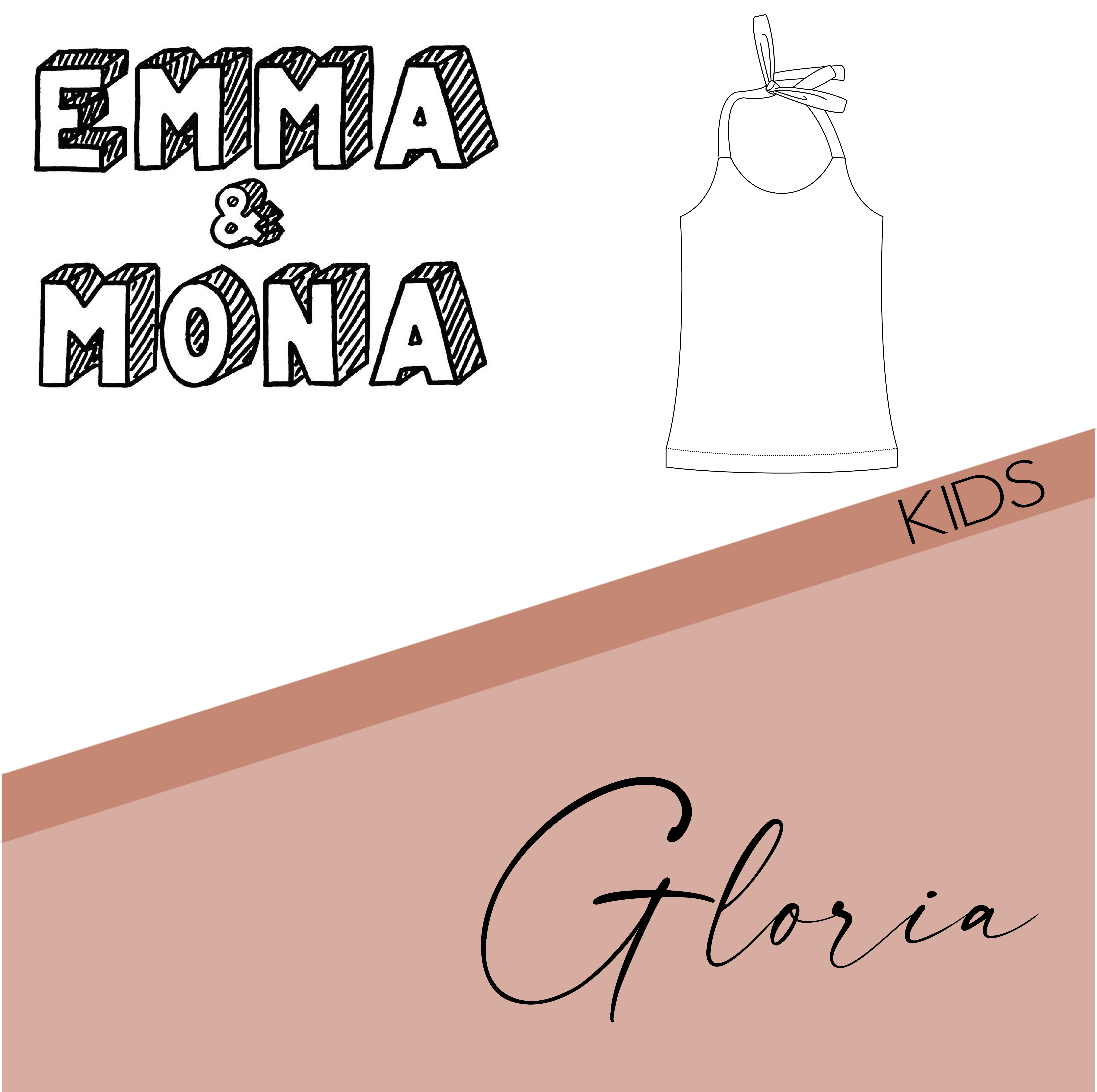 Gloria top gratis patroon