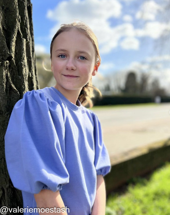 Gaëlle top en jurk voor kids - papieren naaipatroon